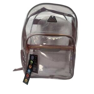 Clear Backpack Stadium Approved See Through Bookbag‎ School Work Travel